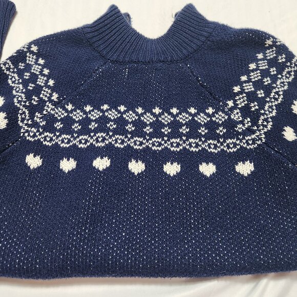 Aerie Knitted "LOVE" Half Zip Oversized Sweater - Picture 9 of 10